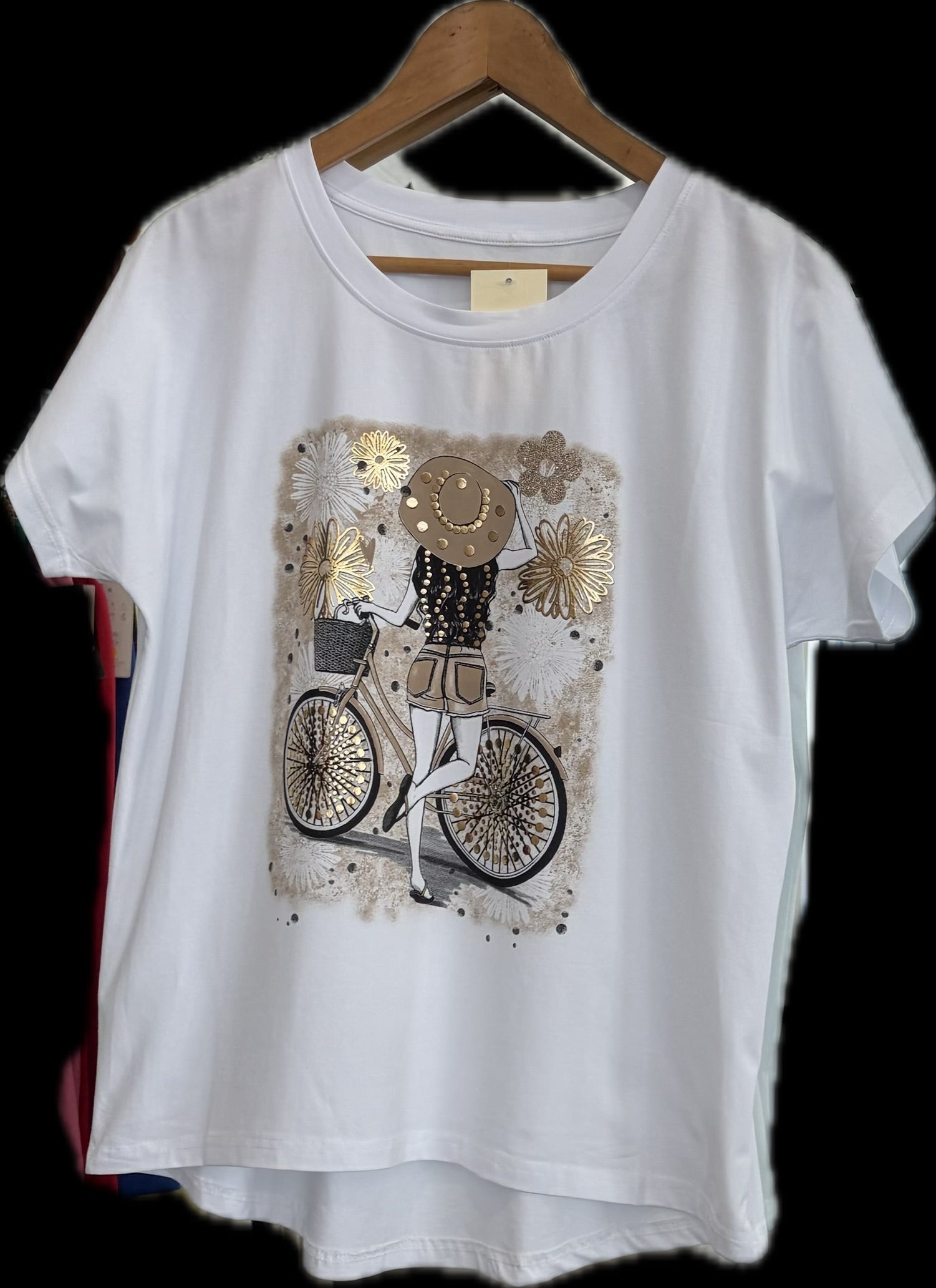 BICYCLE DESIGN T-SHIRT 7690