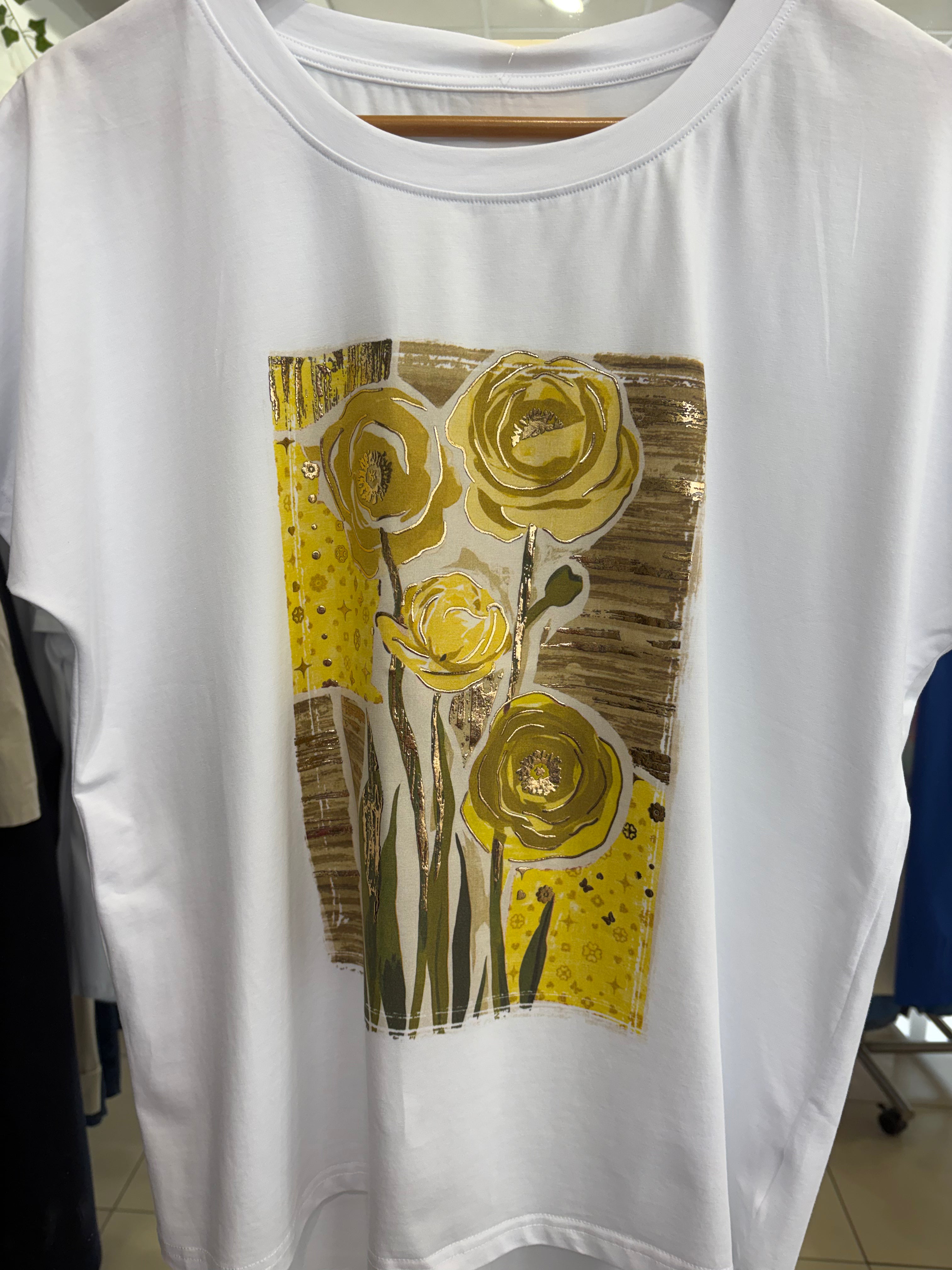 MITICIA & CO FLOWER T-SHIRT 5869