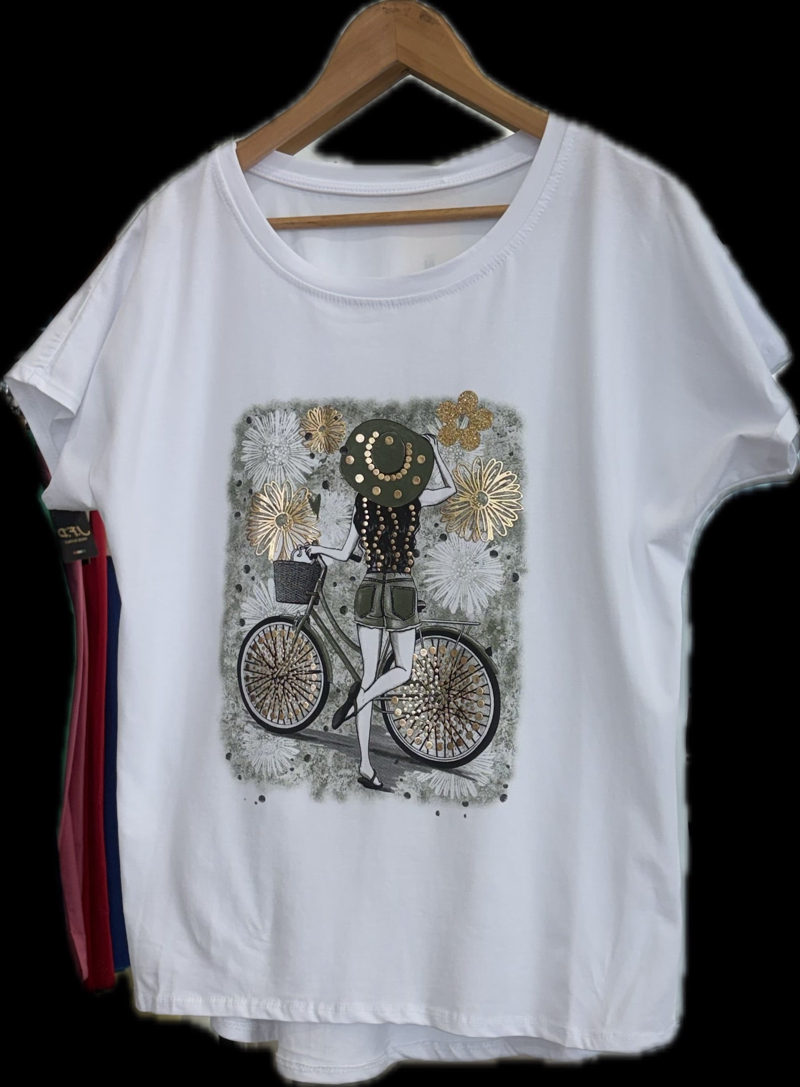 BICYCLE DESIGN T-SHIRT 7690