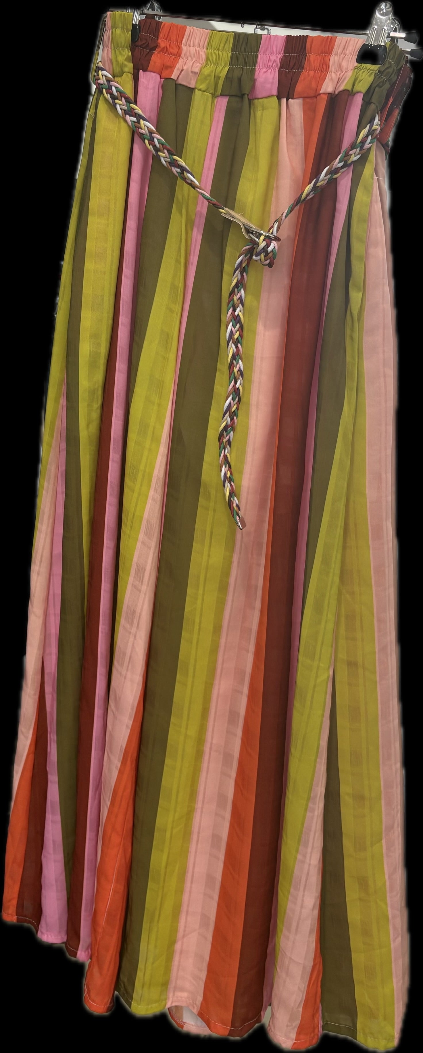 Striped wide leg trousers 5950
