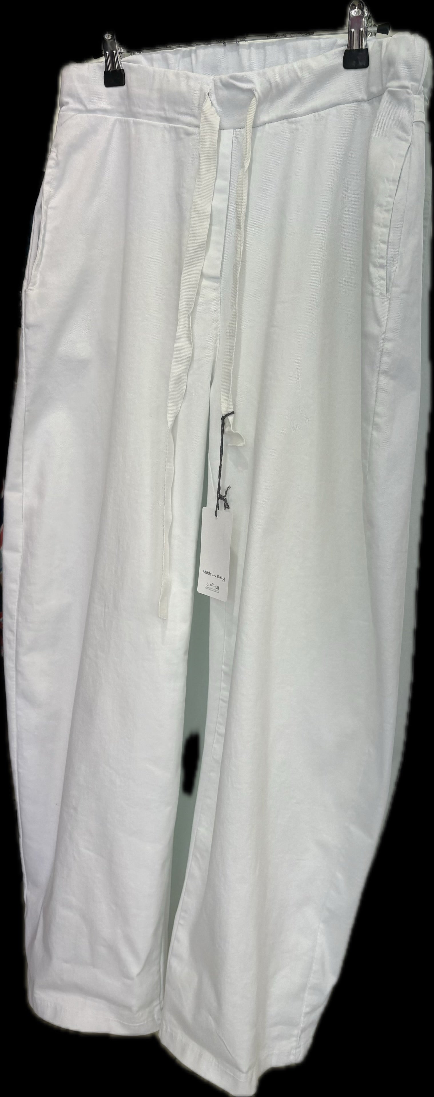 MADE IN ITALY STRAIGHT LEG TROUSERS 5368
