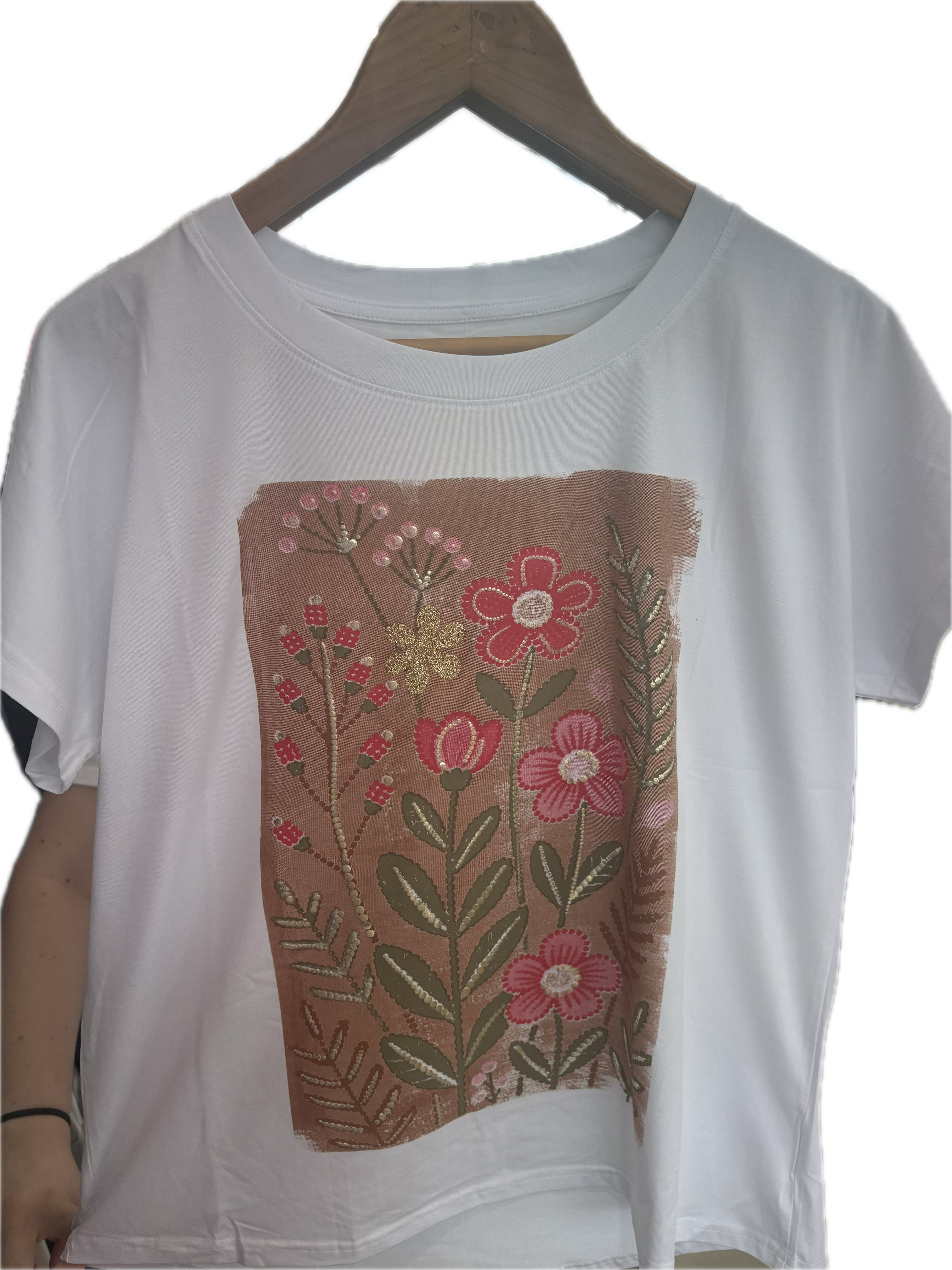 JAINSON FLORAL T-SHIRT 7755