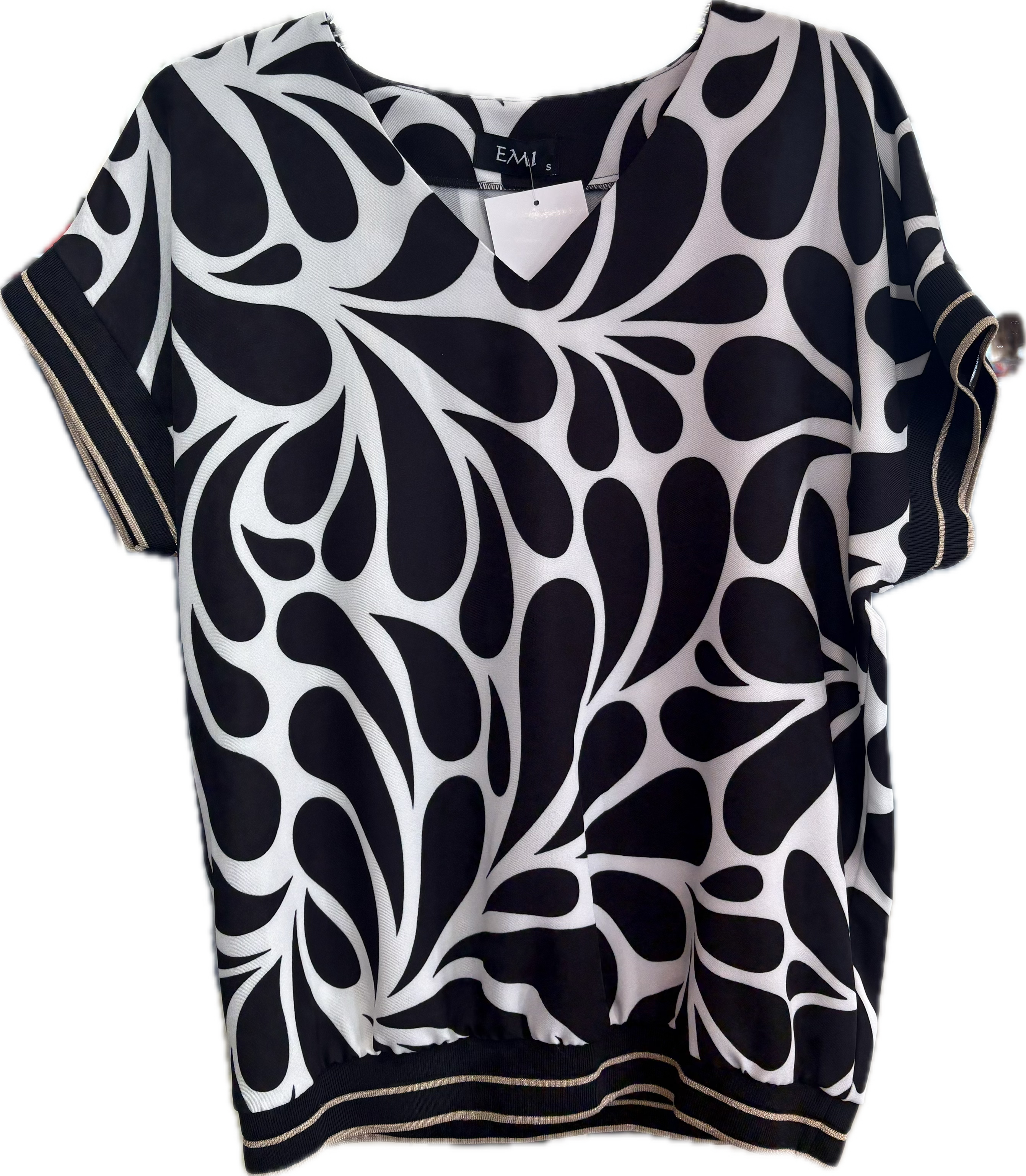 EMI TEARDROP TOP 1234
