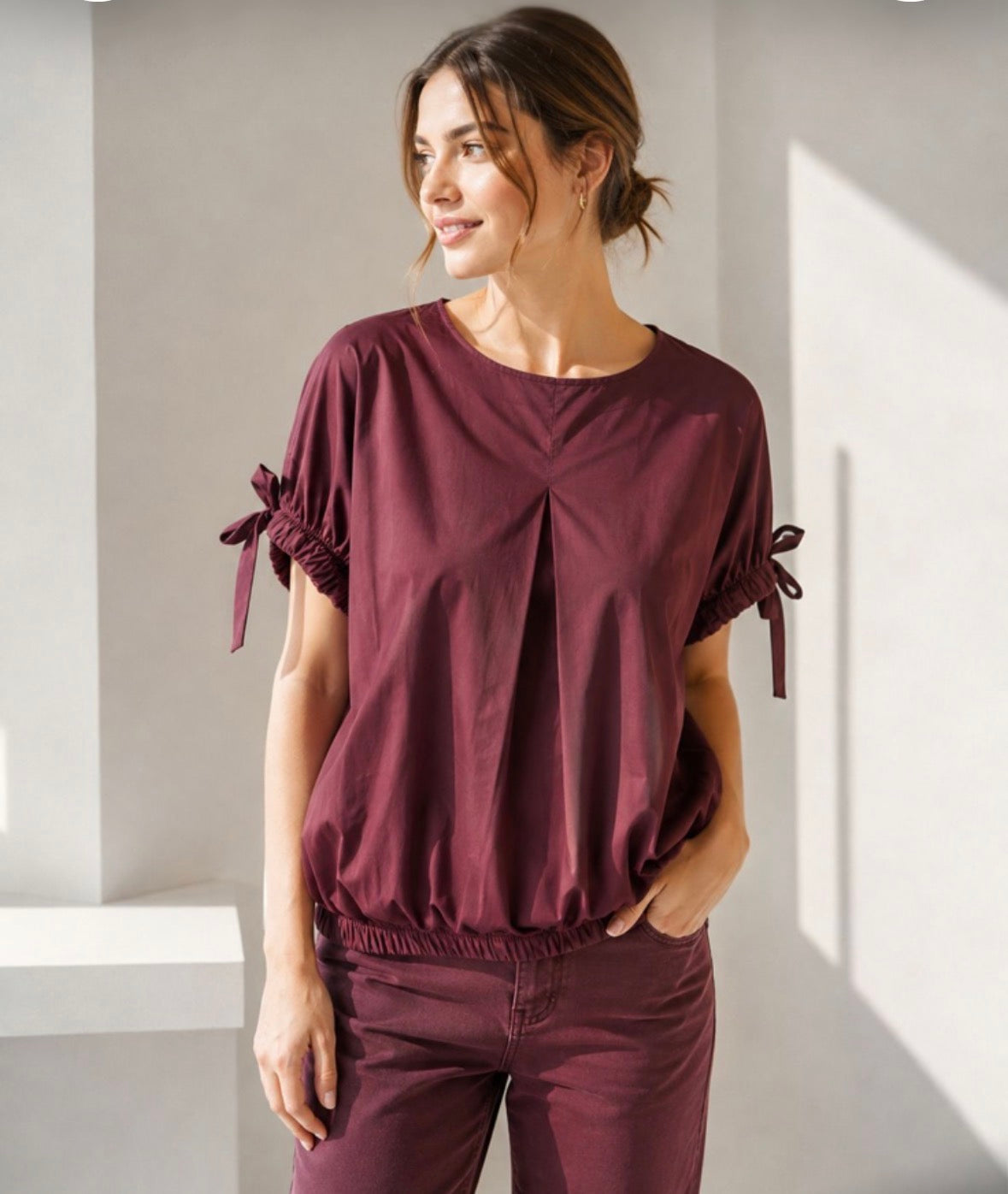 LATINO SHORT SLEEVE TOP 2827