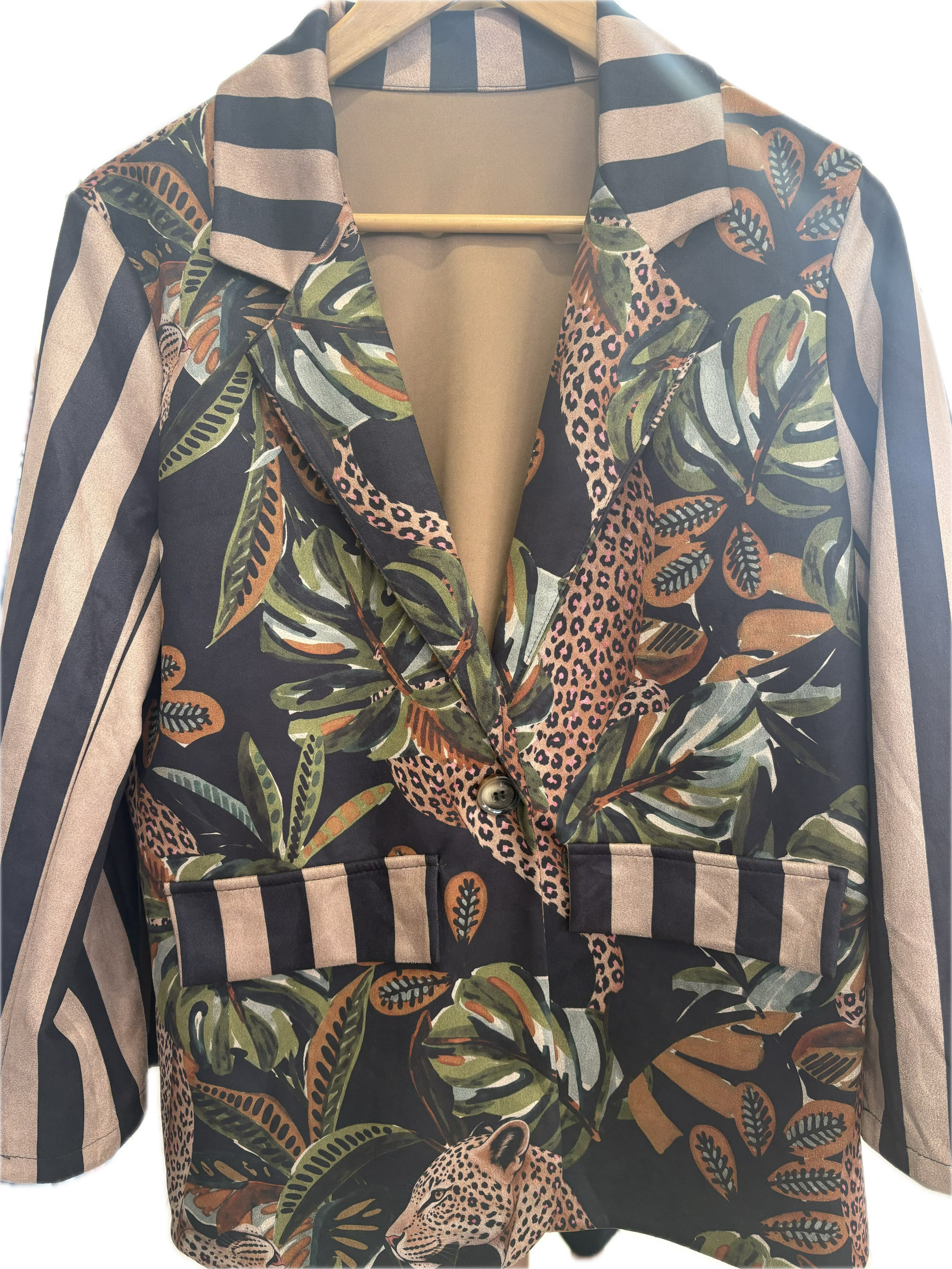 FORCYMA PRINTED BLAZER 5224