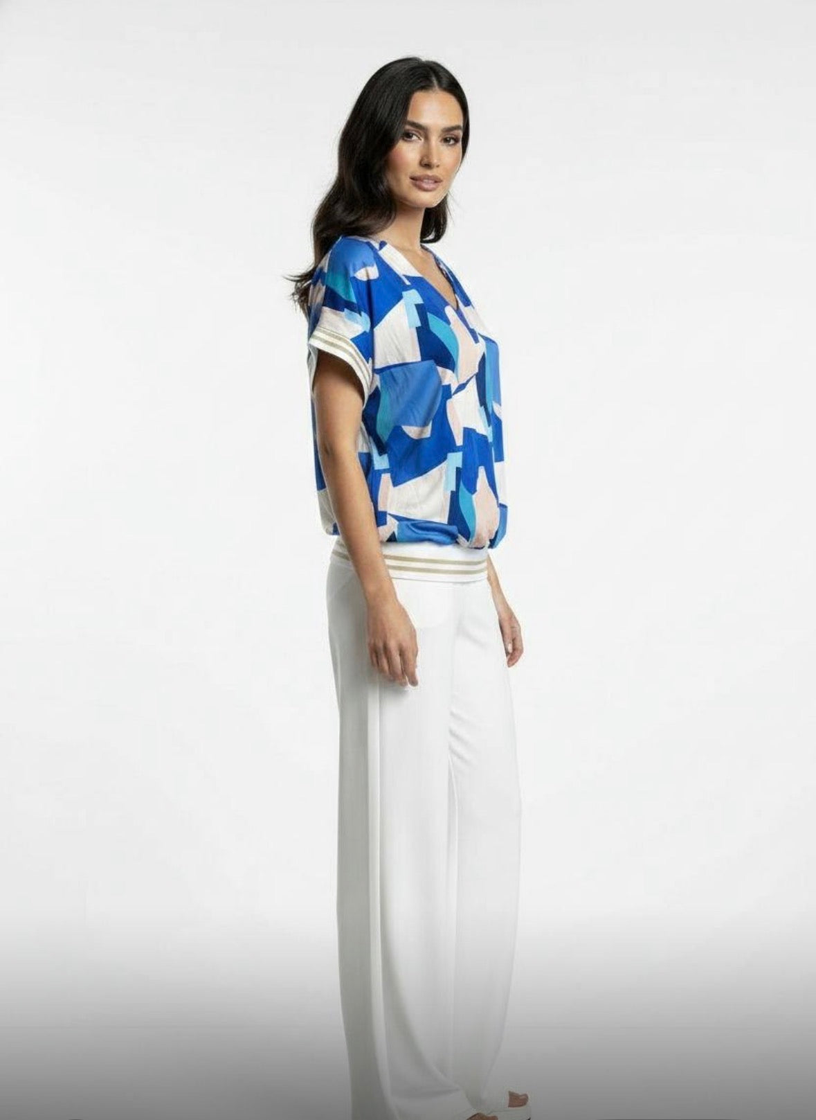 MARC ANGELO PRINT TOP 6123
