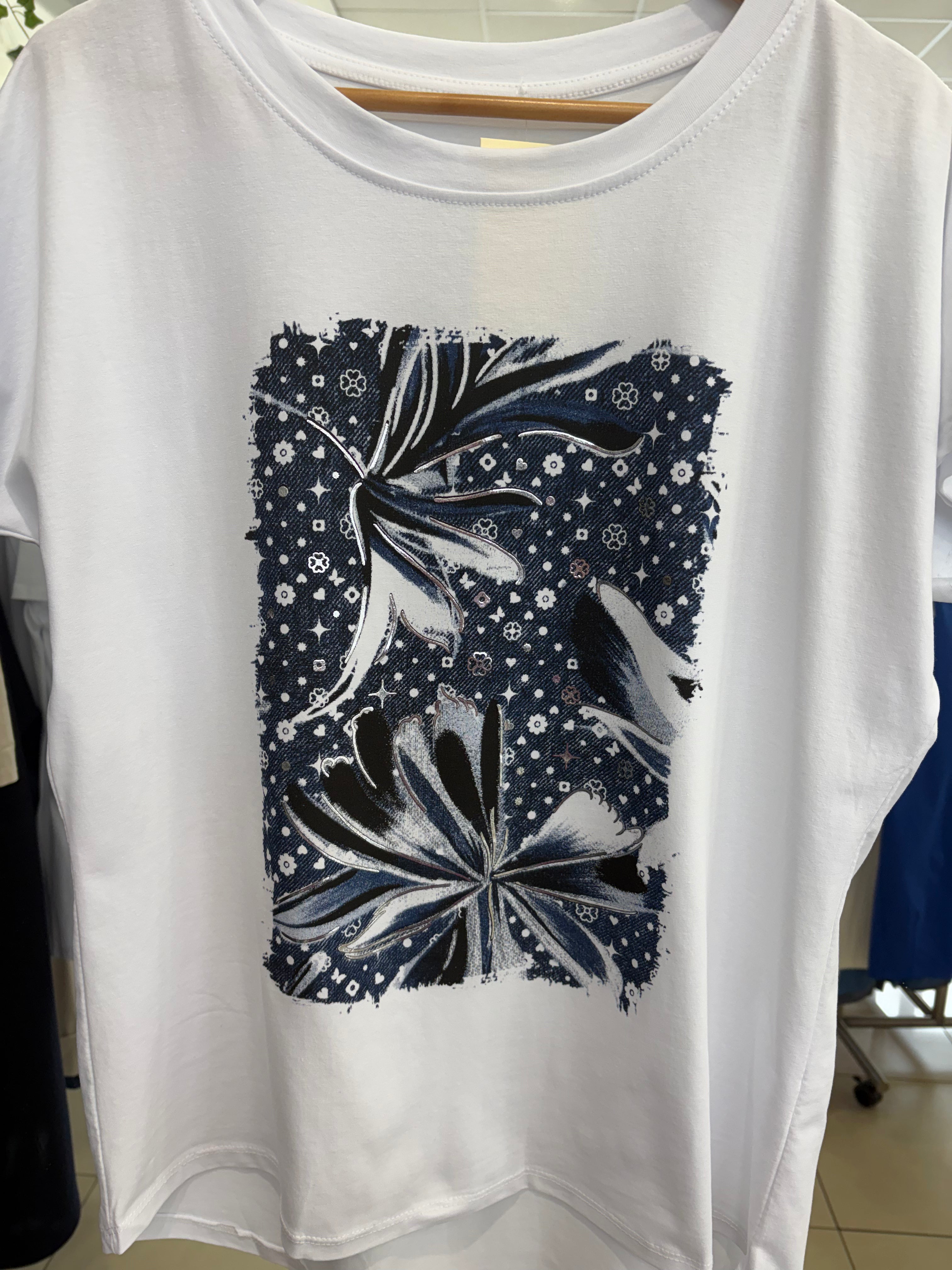 MITICA & CO DENIM EFFECT TSHIRT 354