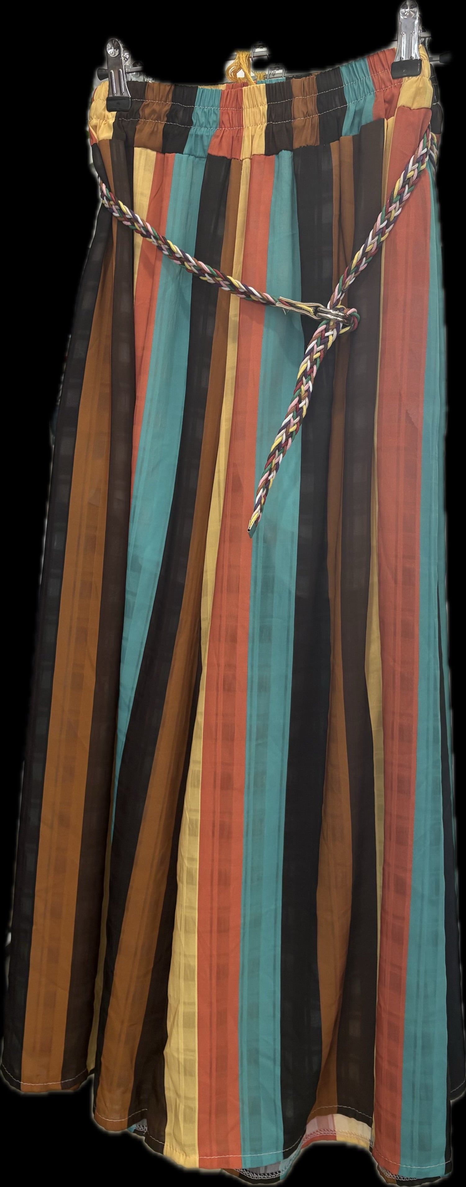 Striped wide leg trousers 5950