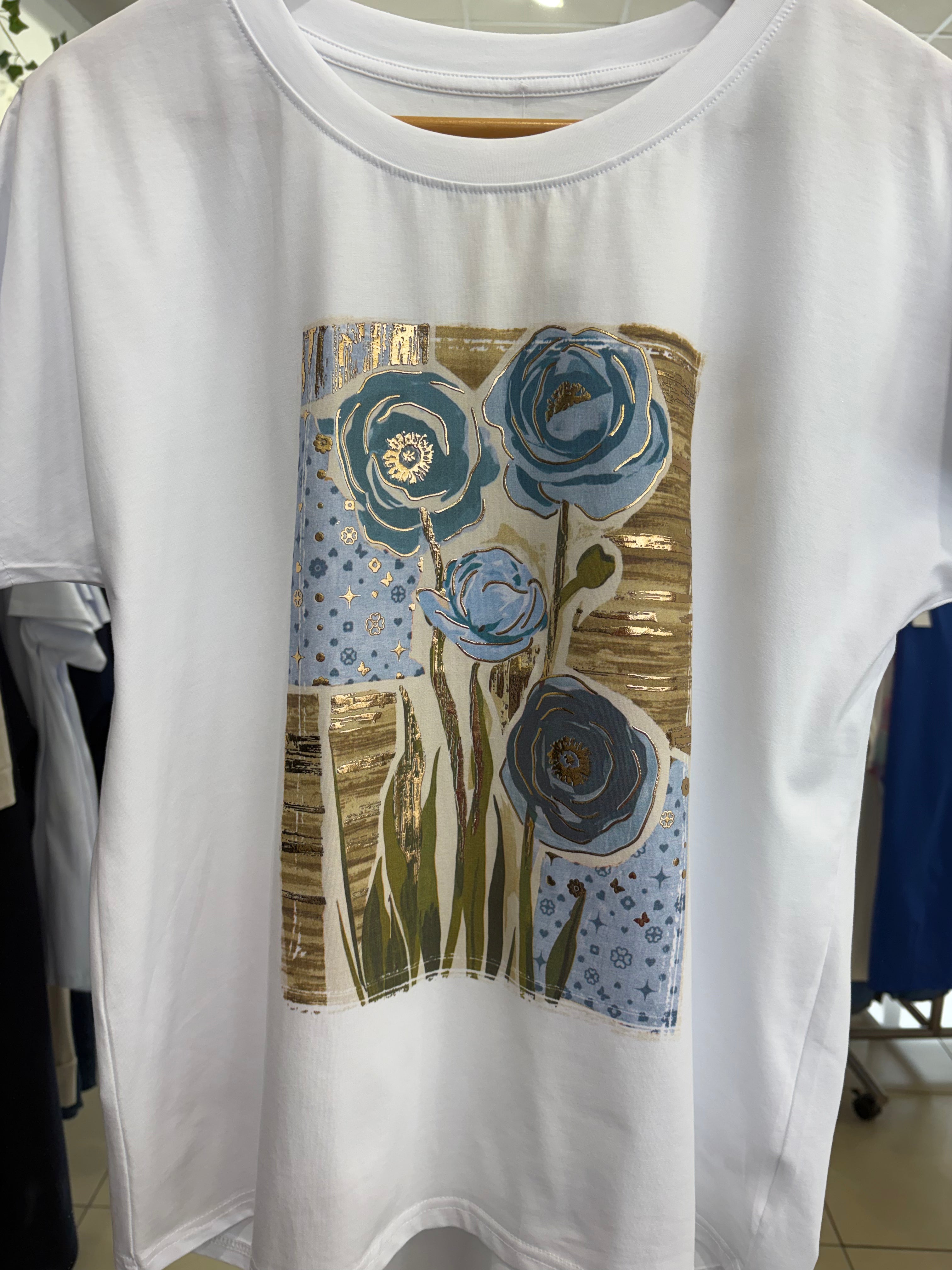 MITICIA & CO FLOWER T-SHIRT 5869