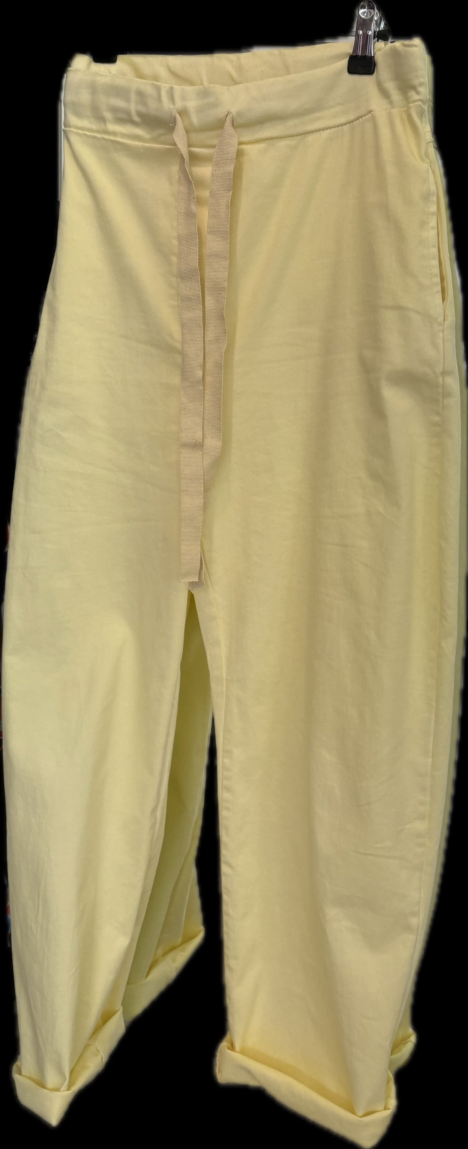 MADE IN ITALY STRAIGHT LEG TROUSERS 5368