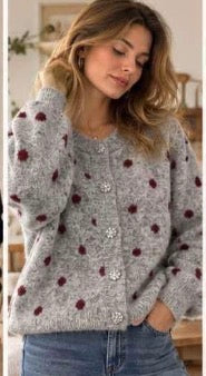 BUTTON UP CARDIGAN 2218