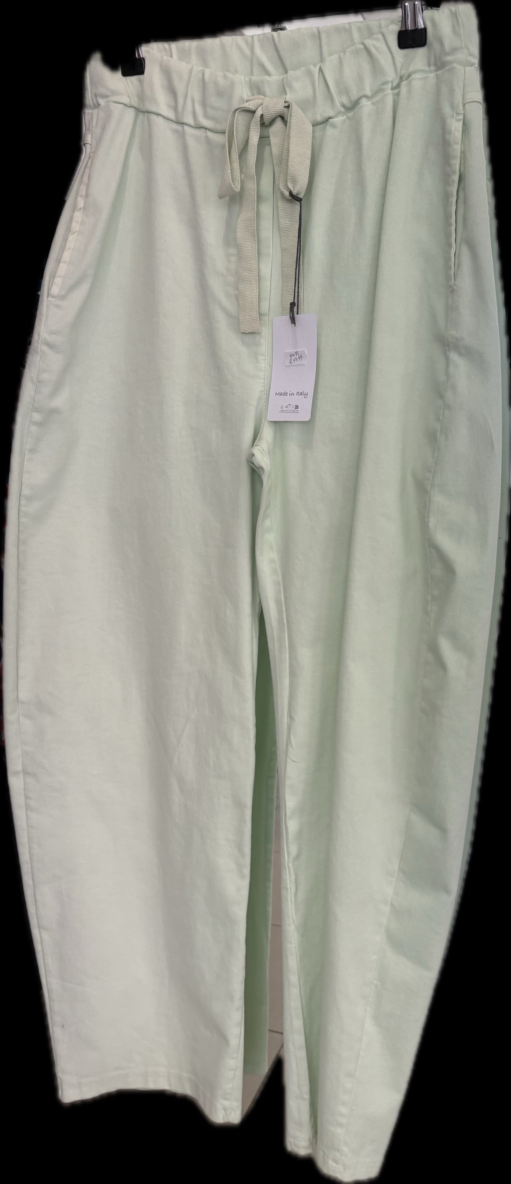 MADE IN ITALY STRAIGHT LEG TROUSERS 5368