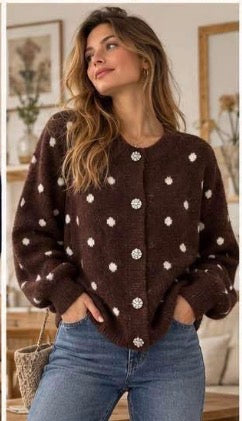 BUTTON UP CARDIGAN 2218