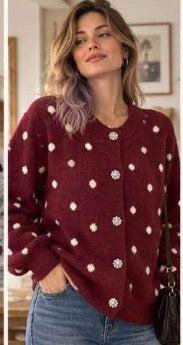 BUTTON UP CARDIGAN 2218