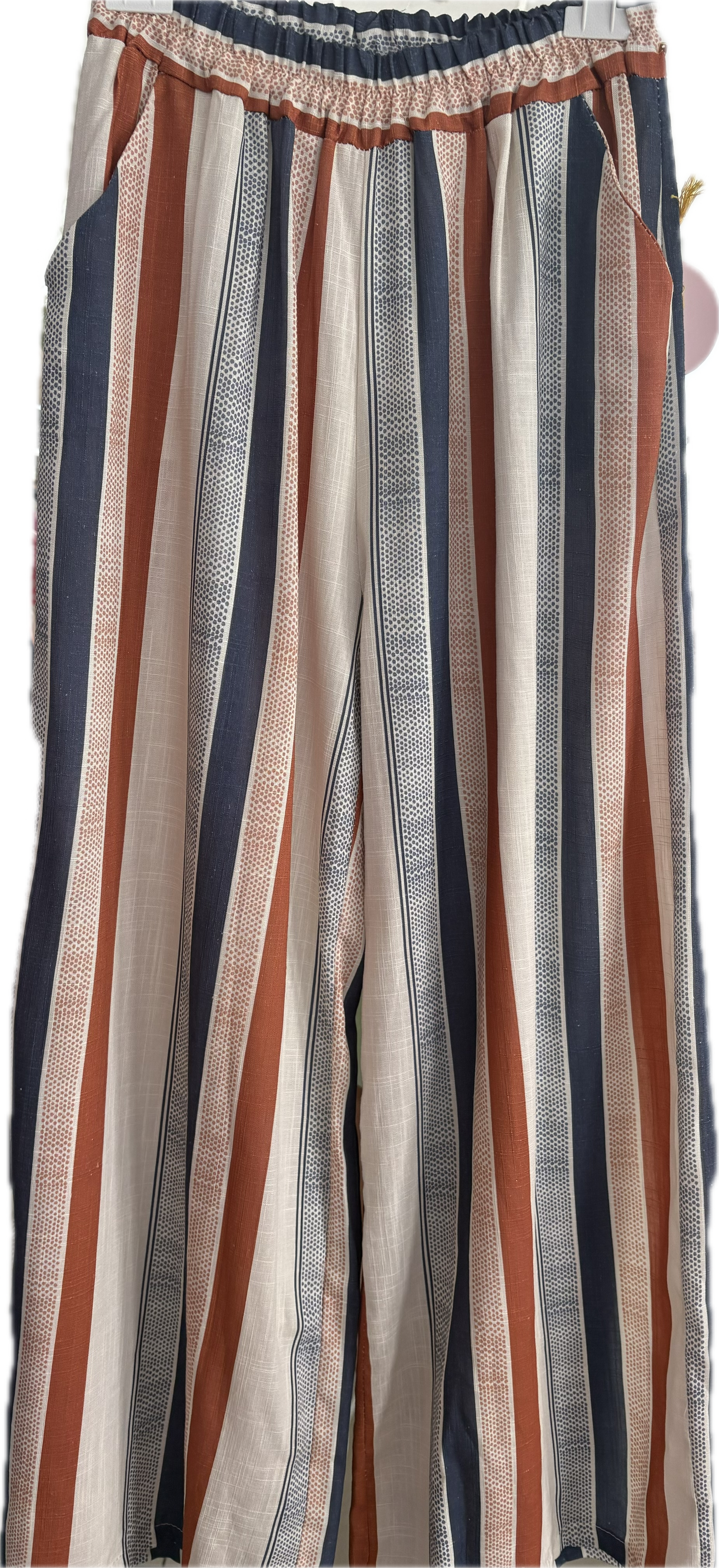 JANISON LINEN MIX TROUSER 2882
