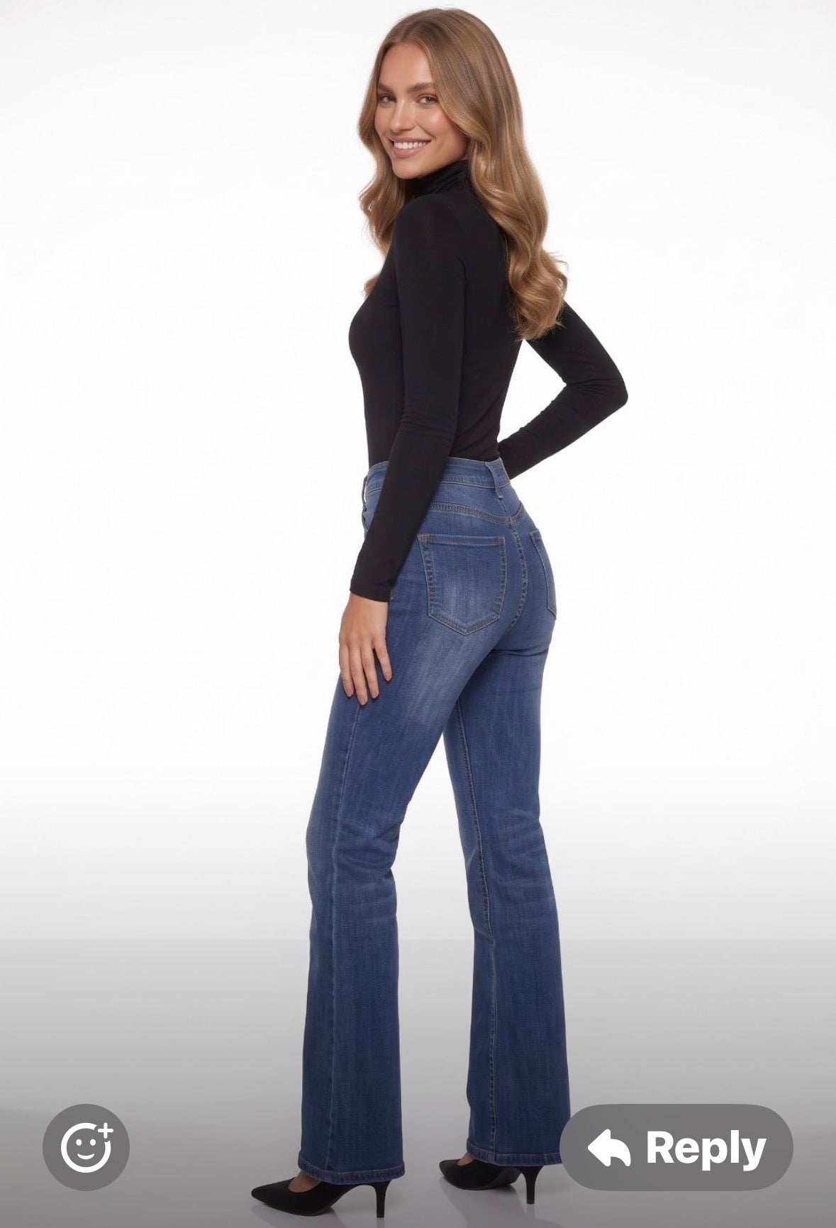 GIRL VIVI BOOTCUT DENIM 809
