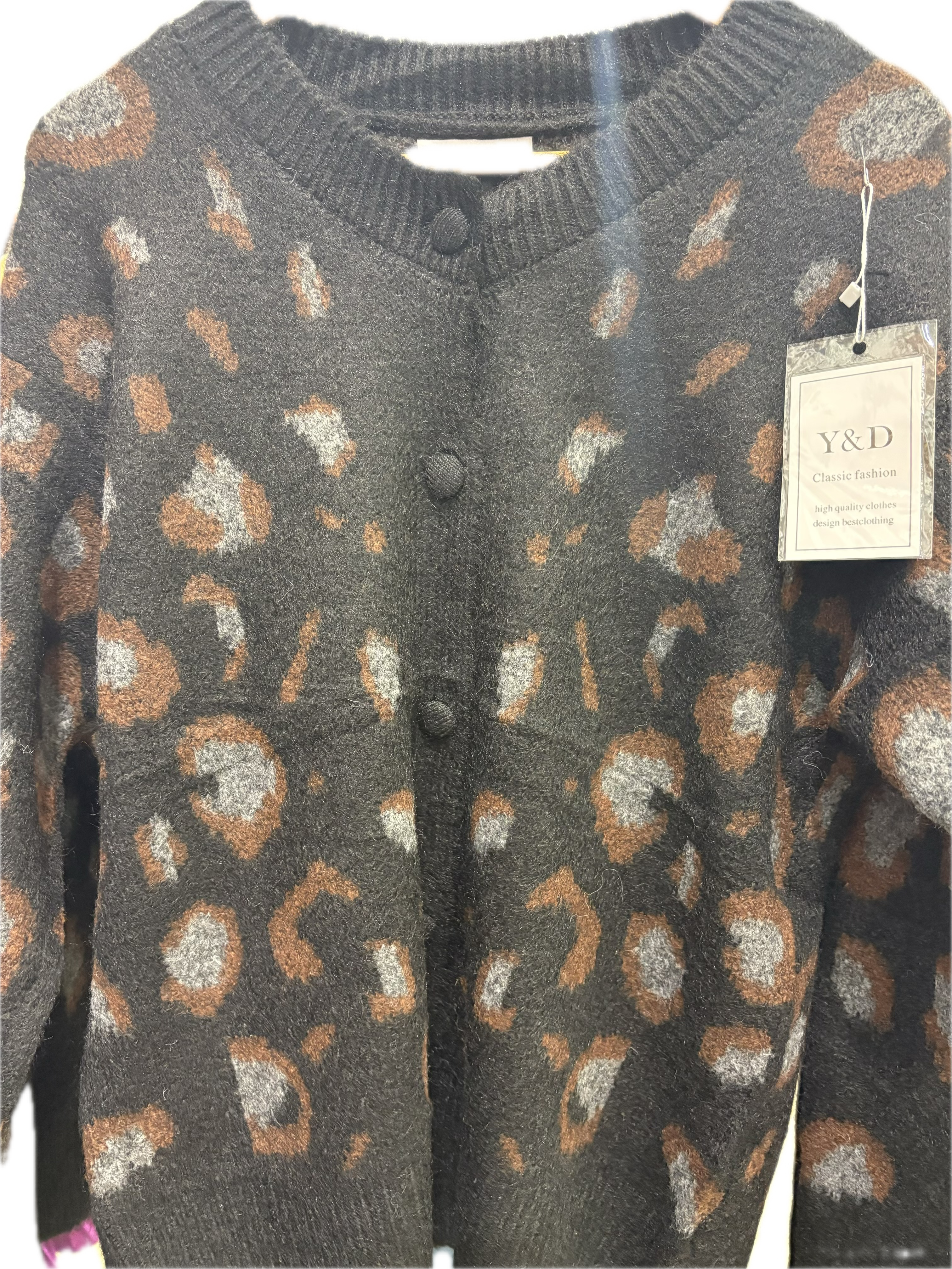 Y & D KNIT CARDIGAN 2273