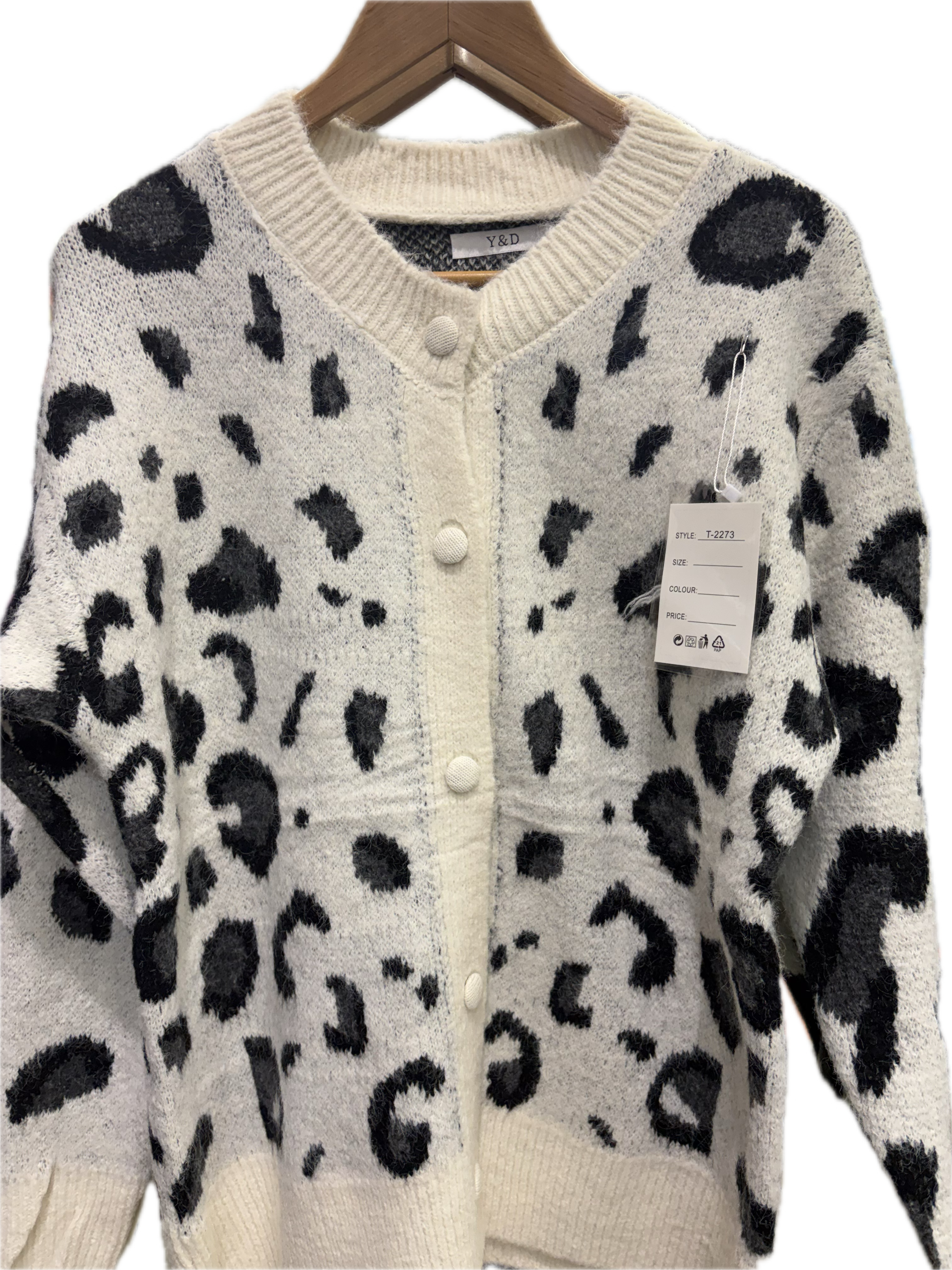 Y & D KNIT CARDIGAN 2273