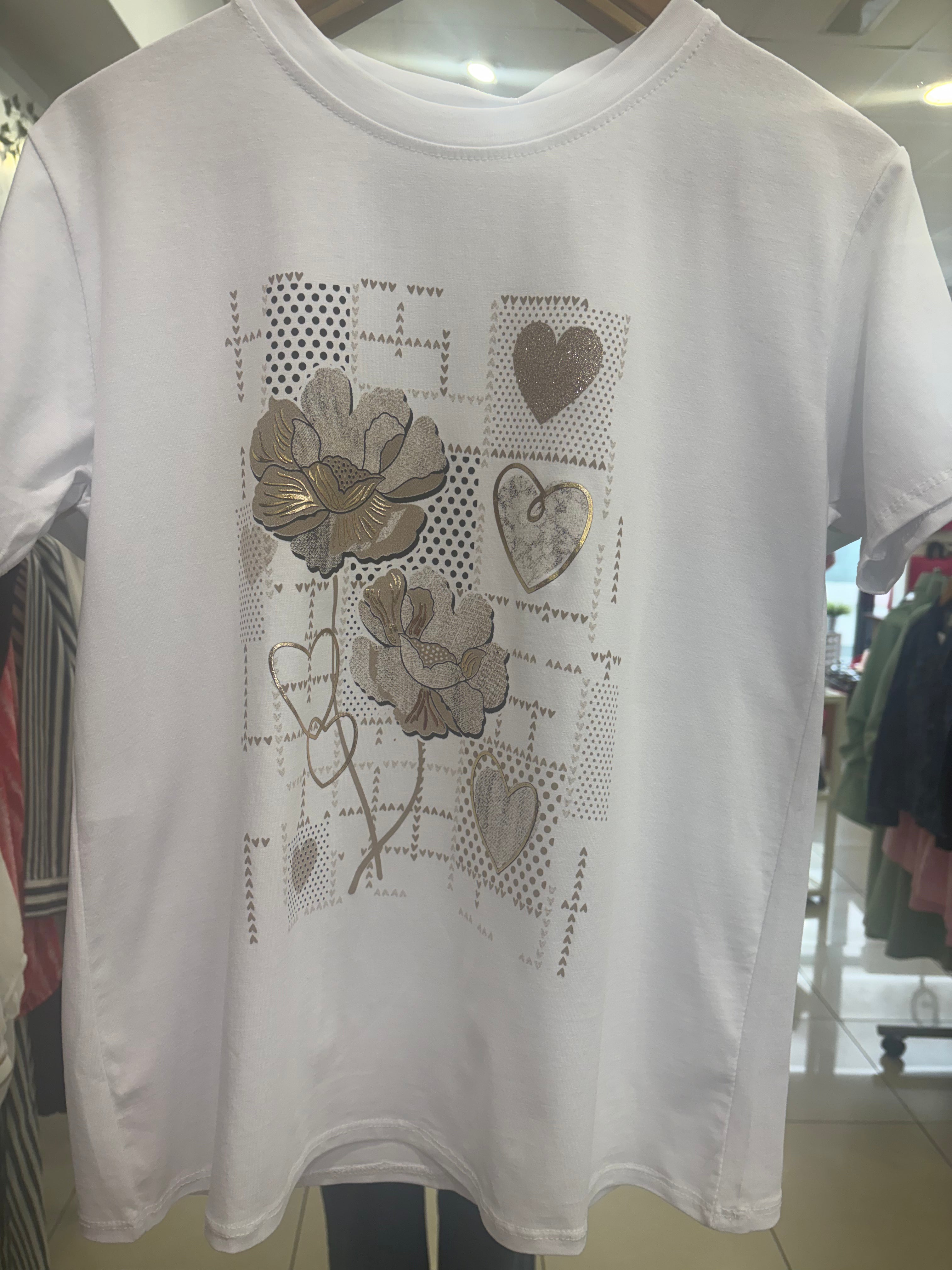 MITICA & CO FLOWER TSHIRT 2135