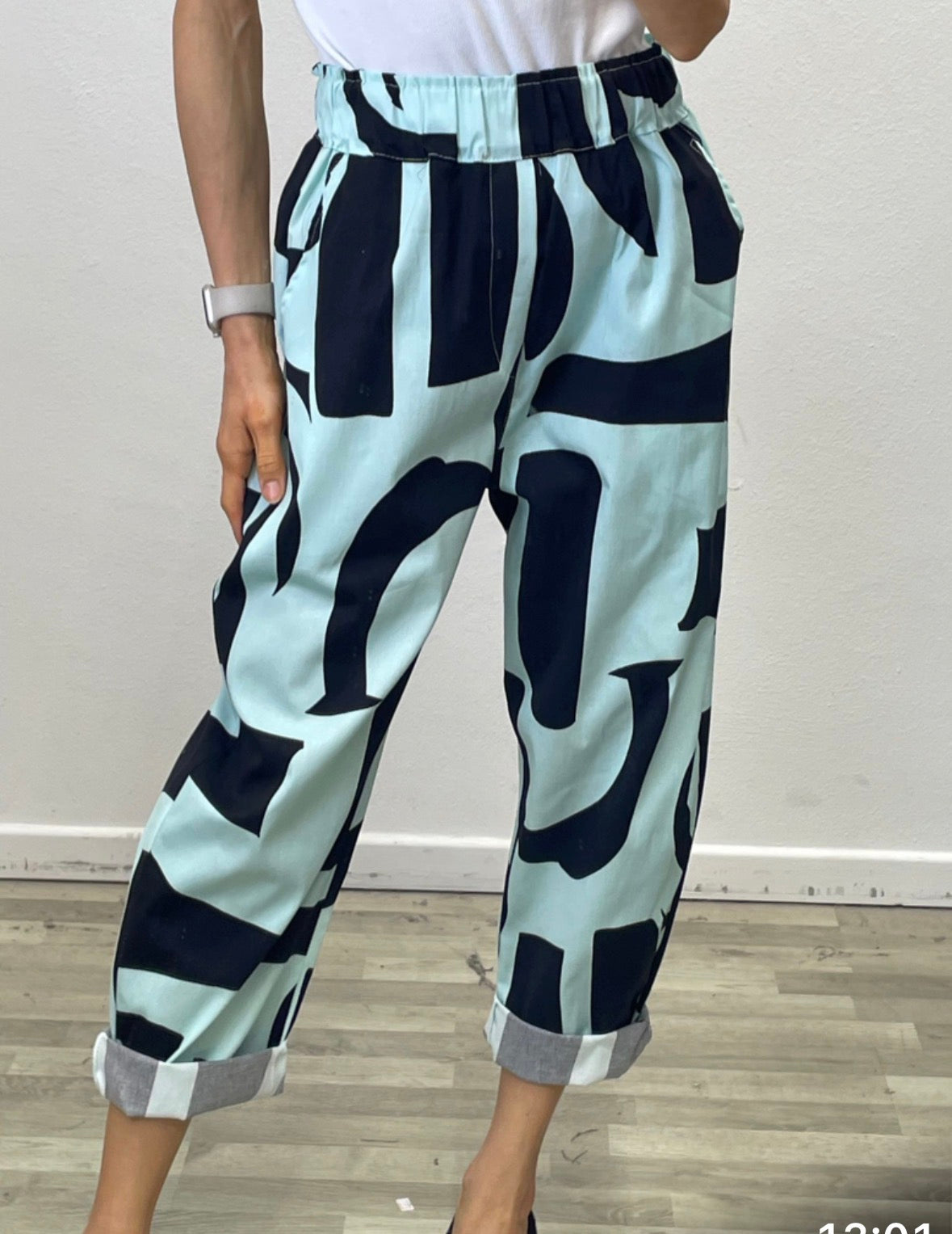 158c ELASTIC WAIST TROUSERS 3501