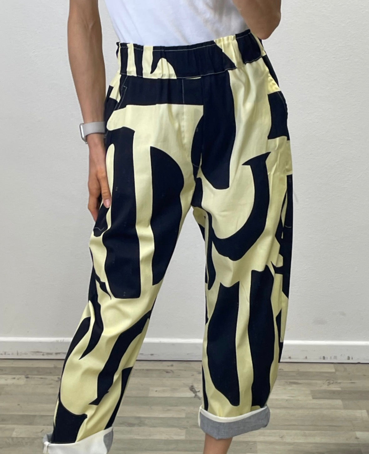 158c ELASTIC WAIST TROUSERS 3501
