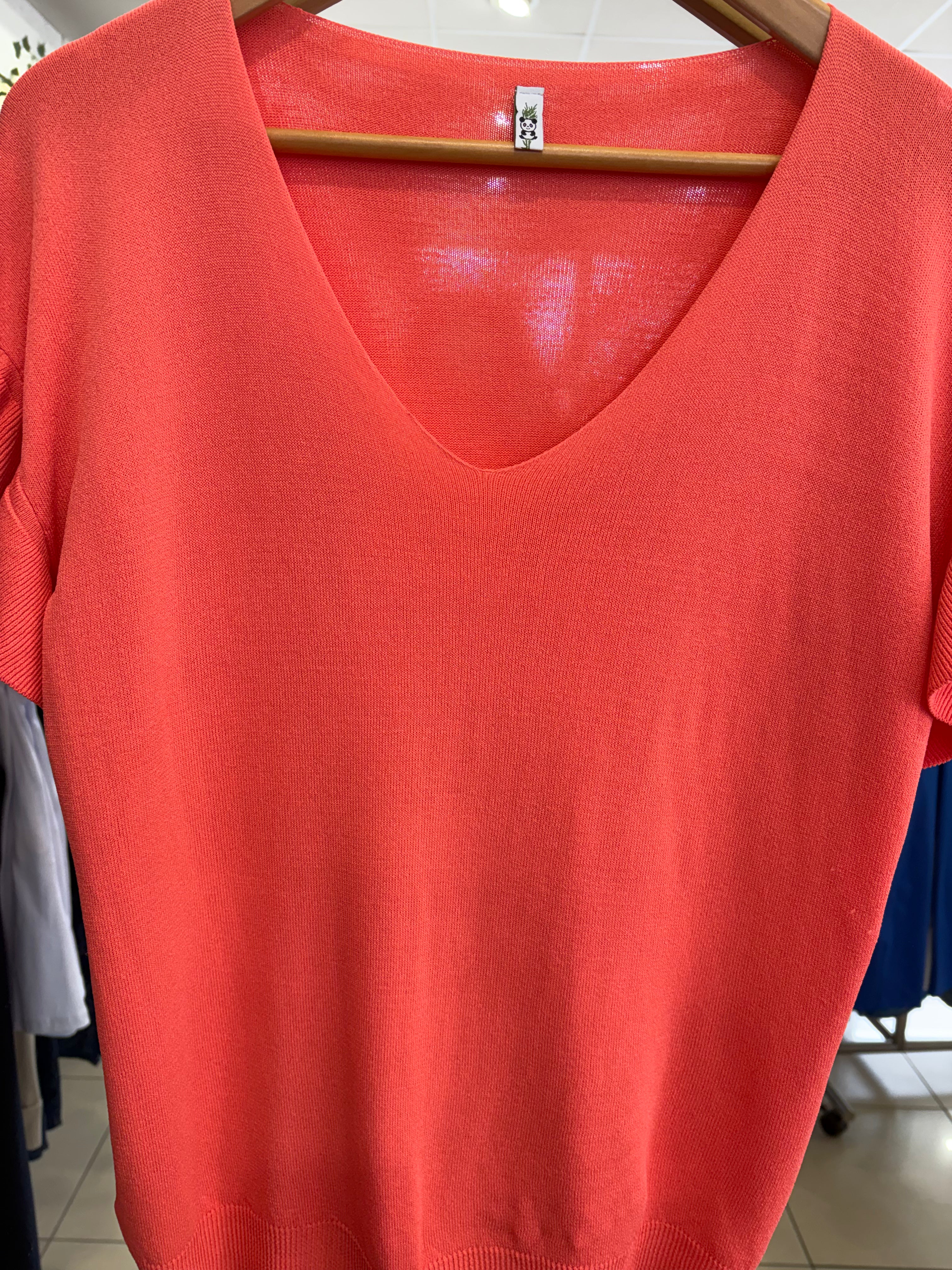 JAINSON SHORT SLEEVE LIGHT KNIT6578